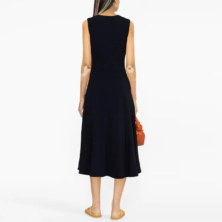 THEORY Sleeveless Dresses Women's Black-3
