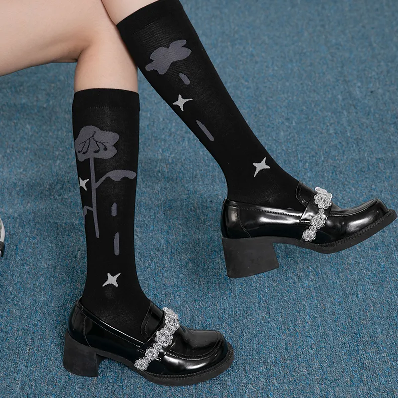 TOOCI Knee-High Socks Women's Combo Set-15