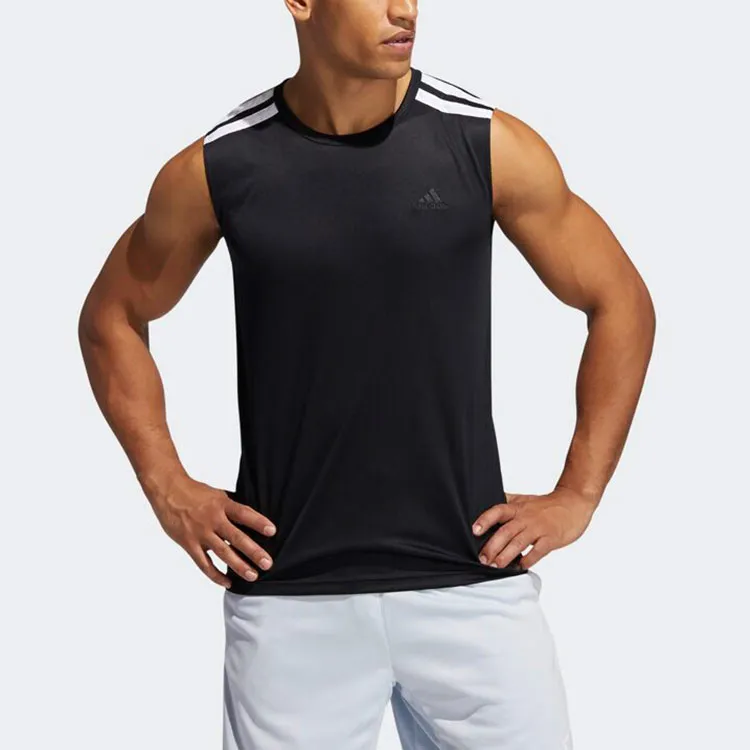 Adidas Tank Tops Men Black-2