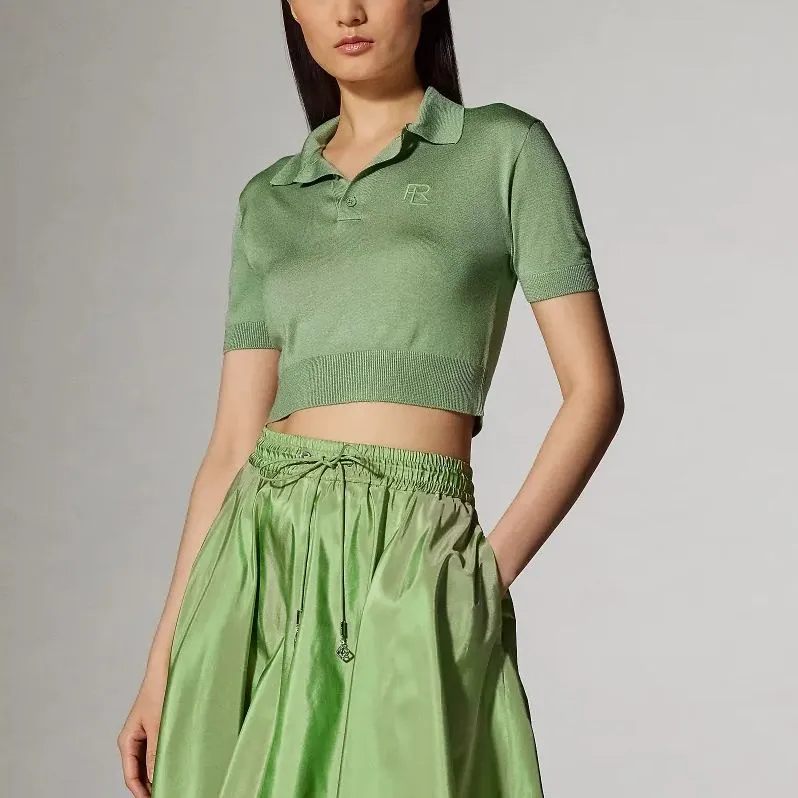 Ralph Lauren Collection SS23 Polo Shirt Women's Green-1