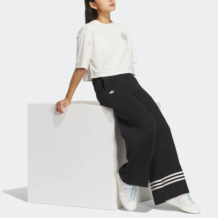 Adidas Originals TOC Crop Tops Women's Jade White-3
