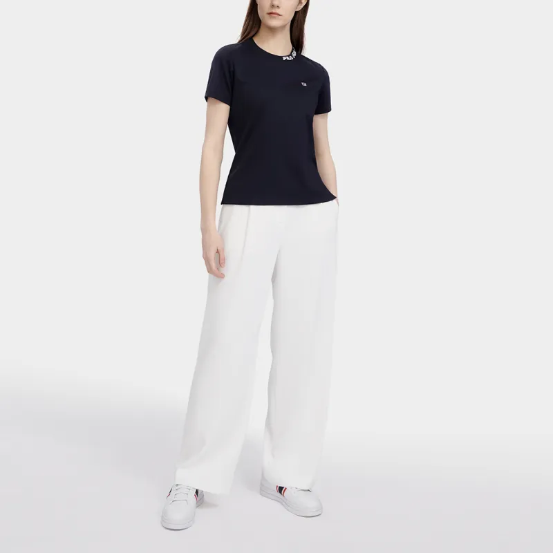 FILA Regular T Shirt Women's Legend Blue-3