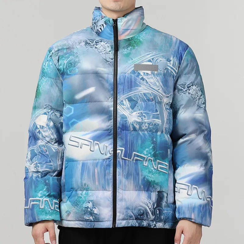 Timberland Multicolor Stand Collar Puffer Jacket Men's Multicolor-2