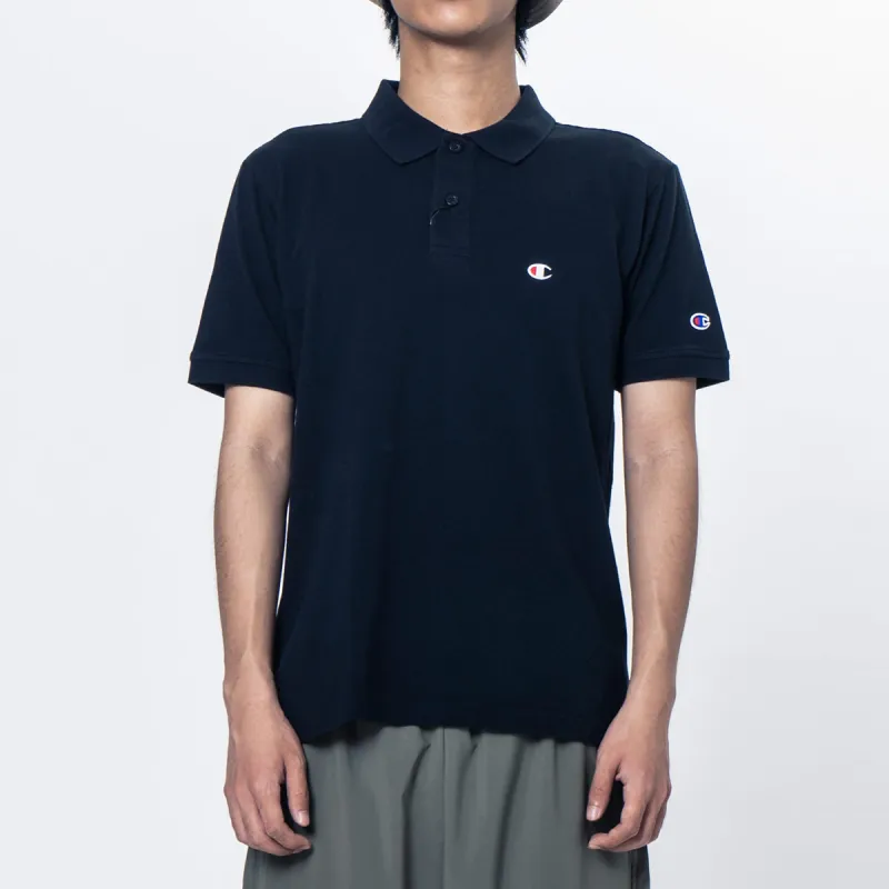 Champion Polo Shirt Unisex Navy Blue-1