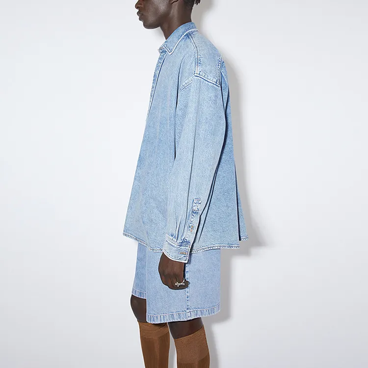 Acne Studios Acne Studios SS23 Denim Collection Shirts Men Blue-3