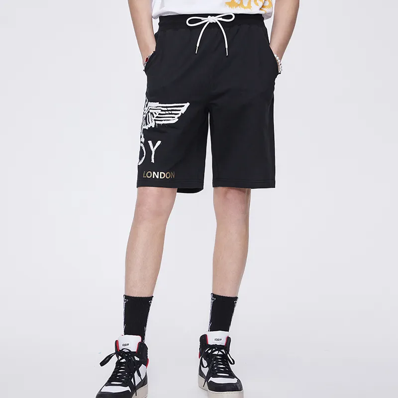 Boy London SS21 Loose Fit Shorts Unisex Black-3