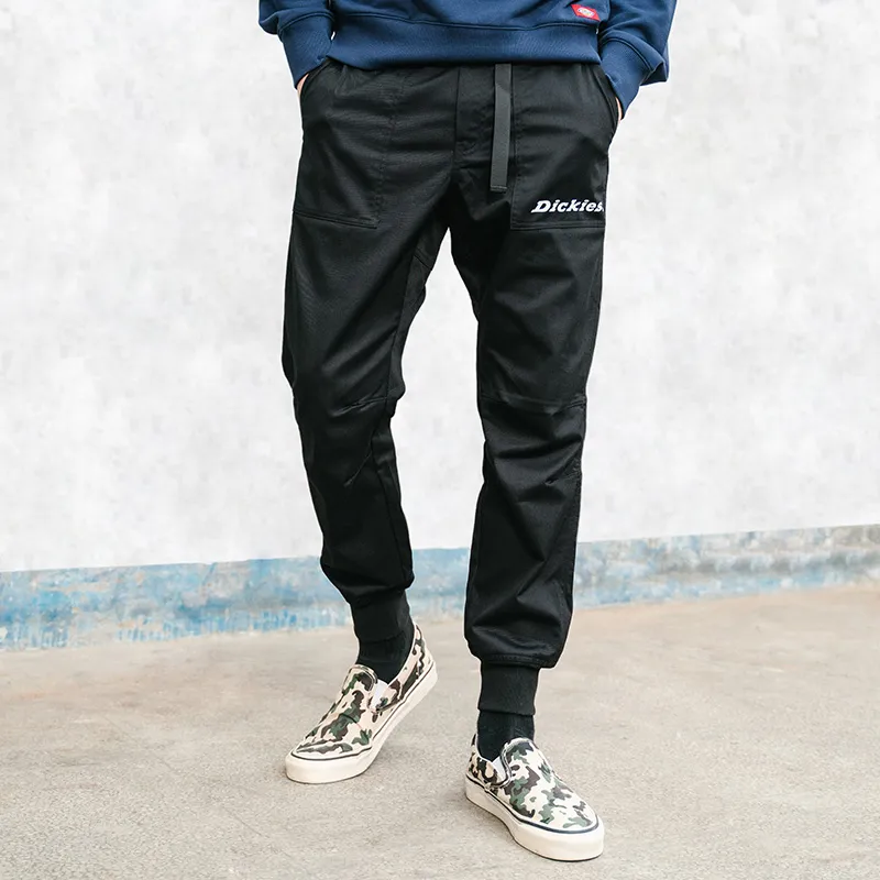 Dickies Knitted Sweatpants Men Black-1