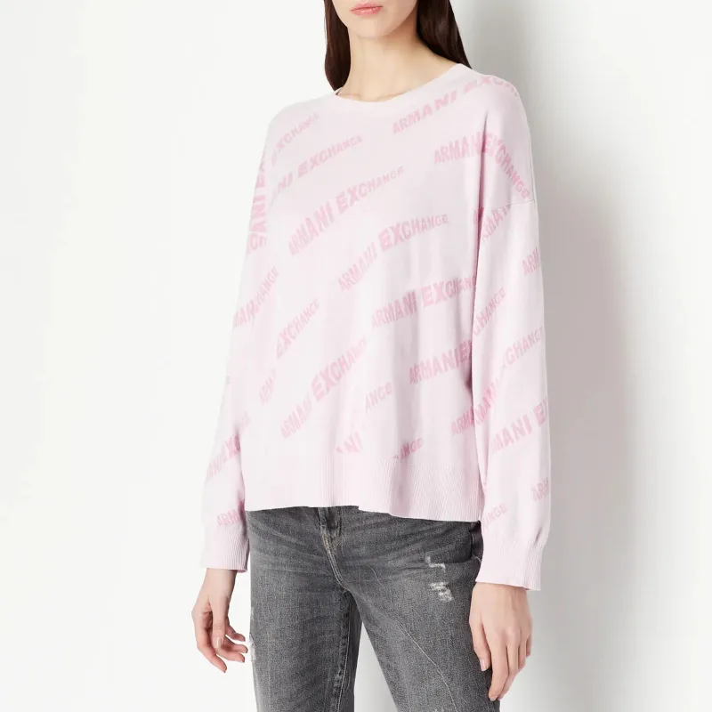 ARMANI EXCHANGE Sweatshirts Women's Pink-1