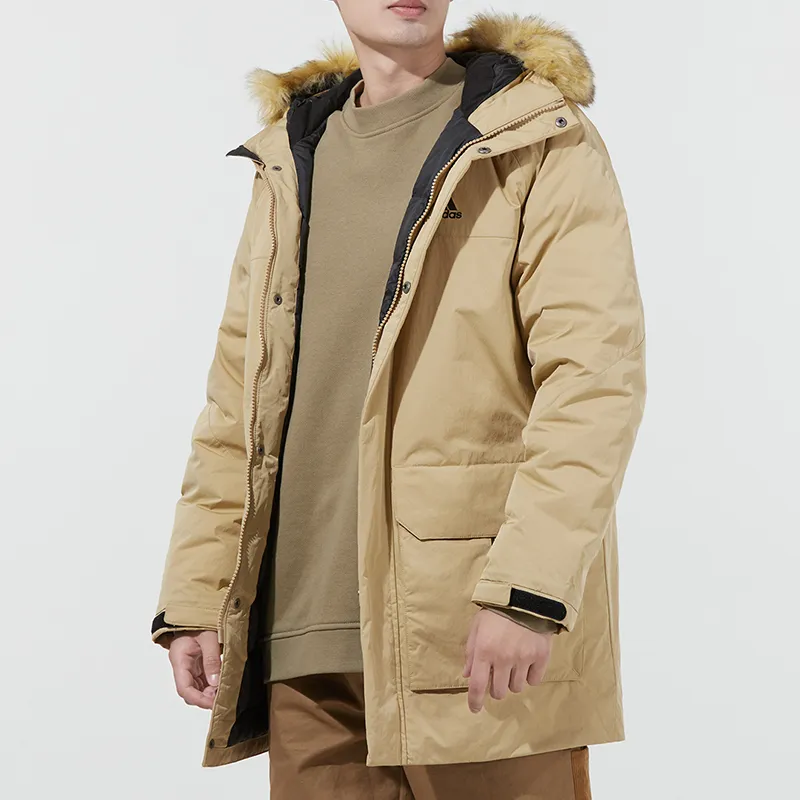 Adidas Down Jacket Winter Men's Tea Brown-3
