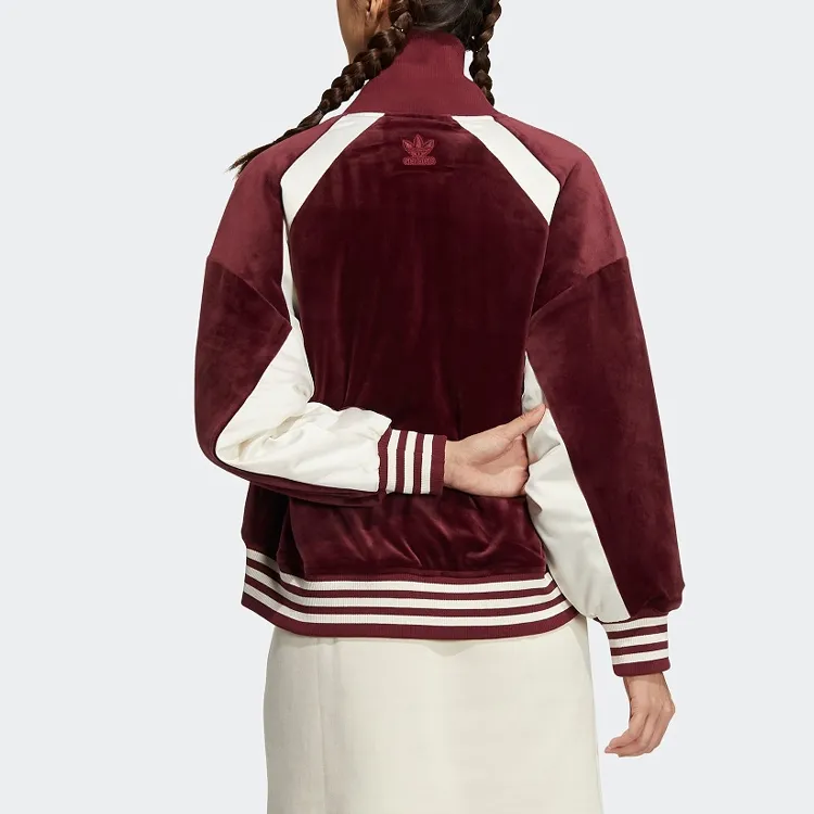 Adidas Originals Puffer Jacket Women's Dark Red-2