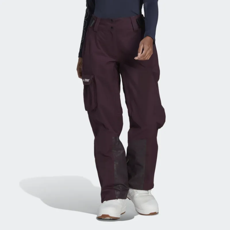 Adidas Casual Pants Women's Red-1