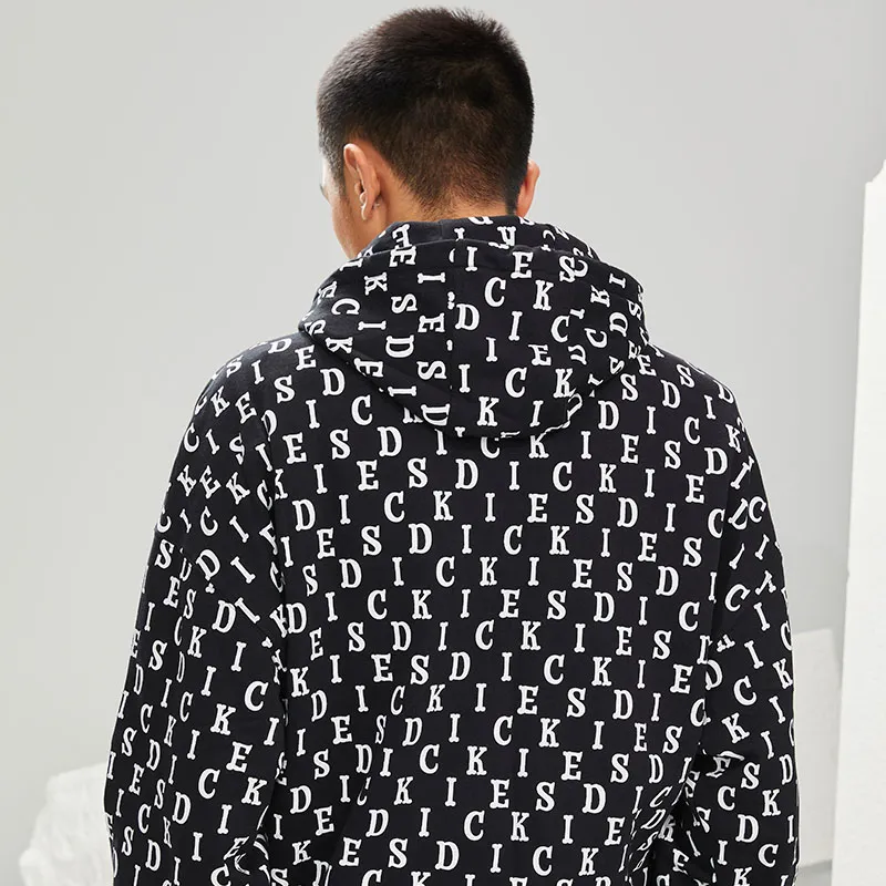 Dickies Sweatshirts Unisex Black White Letter-4
