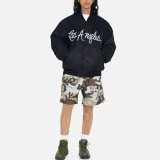 Stussy La Chapter Satin Varsity Jacket