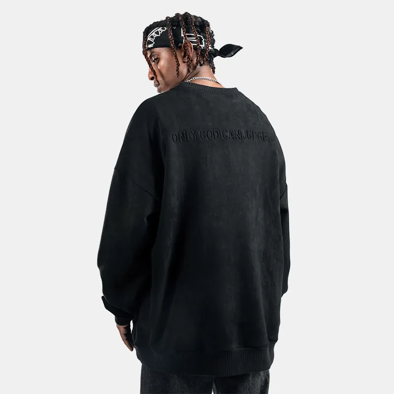 BTW Crew Neck Loose Fit Sweatshirt Unisex-10