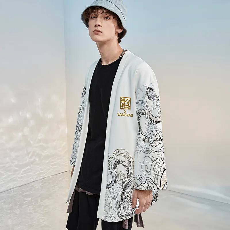 SANSYAS Trench Coats Unisex-11