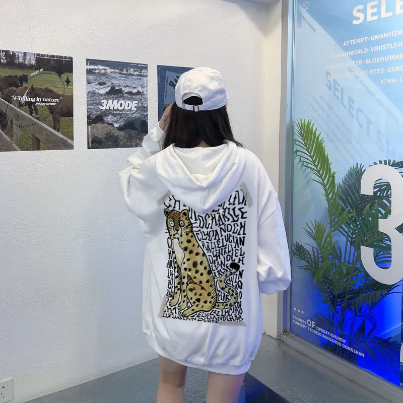 Charlie Luciano Sweatshirt Unisex White-3