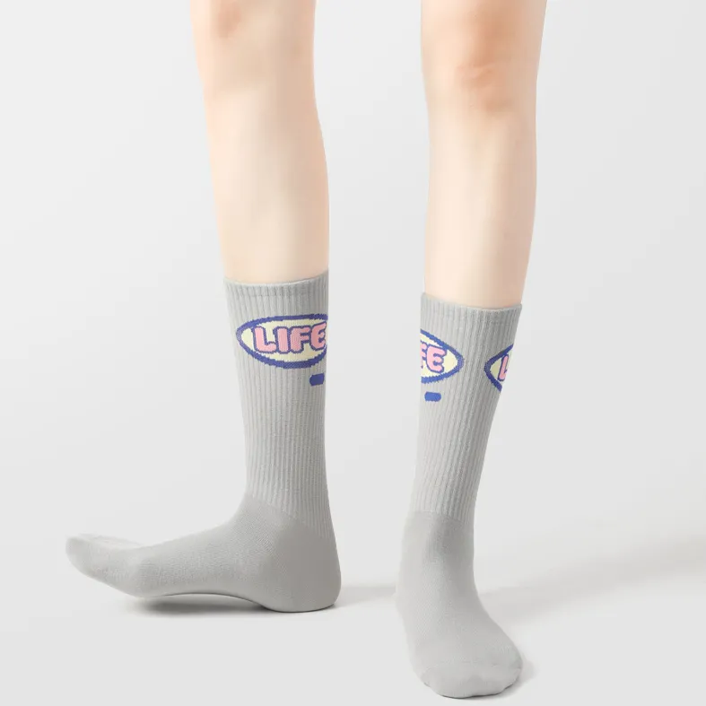 JKN Unisex Mid Calf Socks-2
