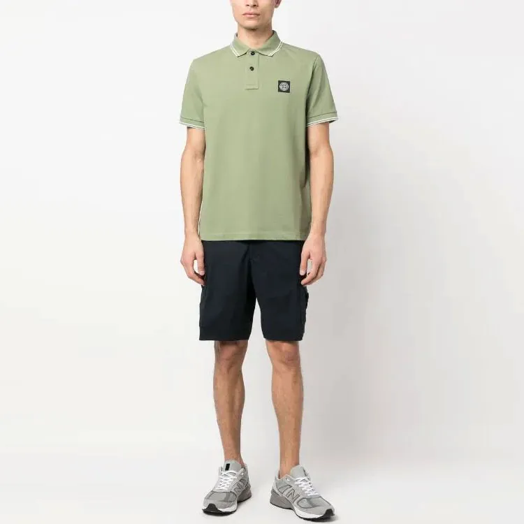 STONE ISLAND Compass motif Polo Shirt-1