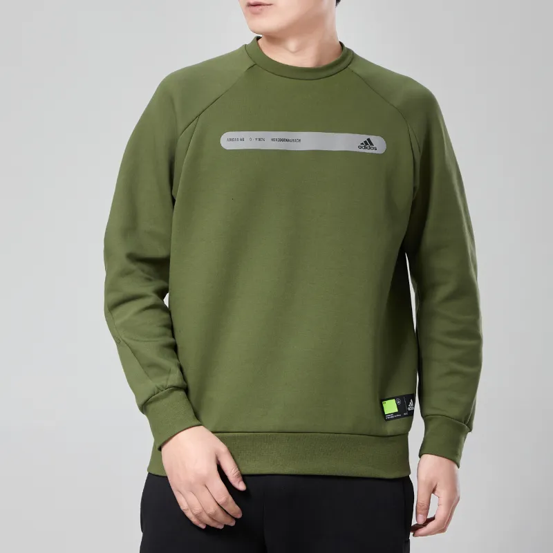 Adidas Sweatshirts Men Green-2