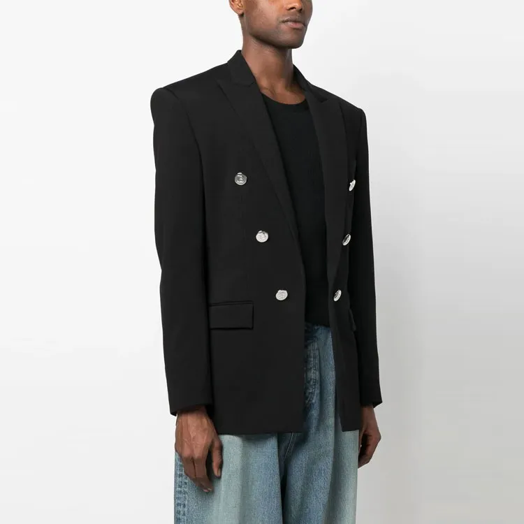 BALMAIN Double breasted Tailored Jacket-3