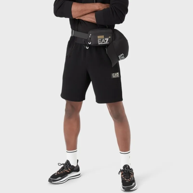 EMPORIO ARMANI EA7 Casual Shorts Men Black-2