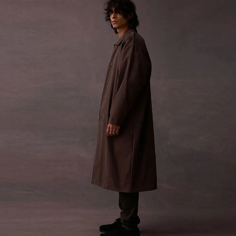 Fear Of God Essentials Twill weave Single breasted Coat-3