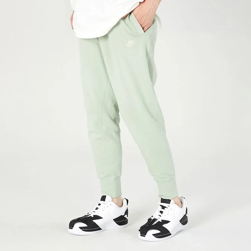 Nike Knitted Sweatpants Men Green Yellow-3