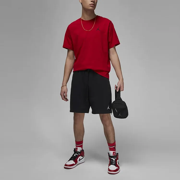 Jordan T Shirts Men Gym Red-2