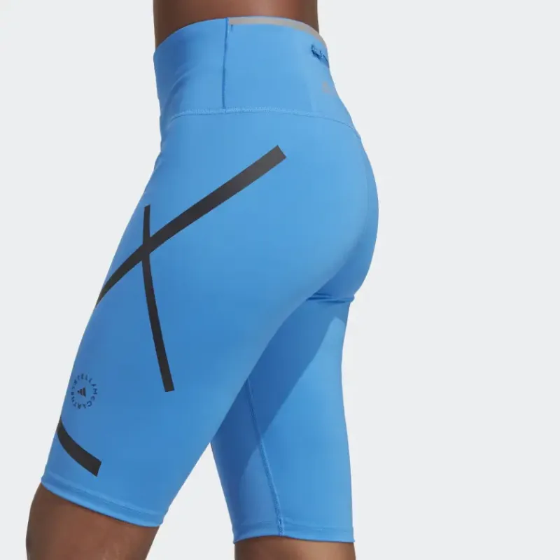 Adidas x Stella McCartney SS23 Sports Shorts Women's Blue-4