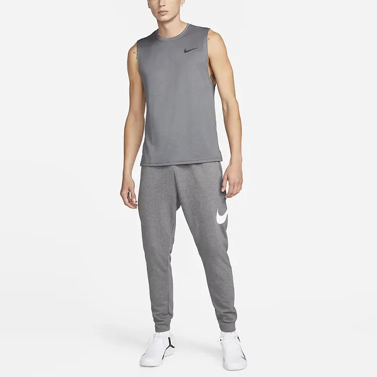Nike Knitted Sweatpants Men Charcoal Gray-1