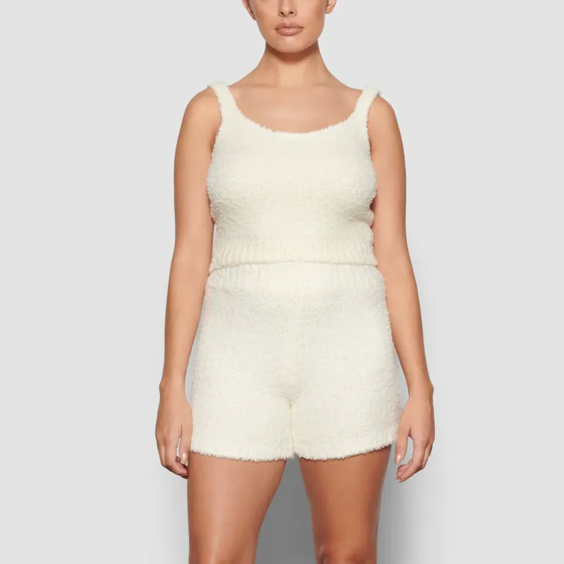 Skims Cozy Knit Short Bone-1