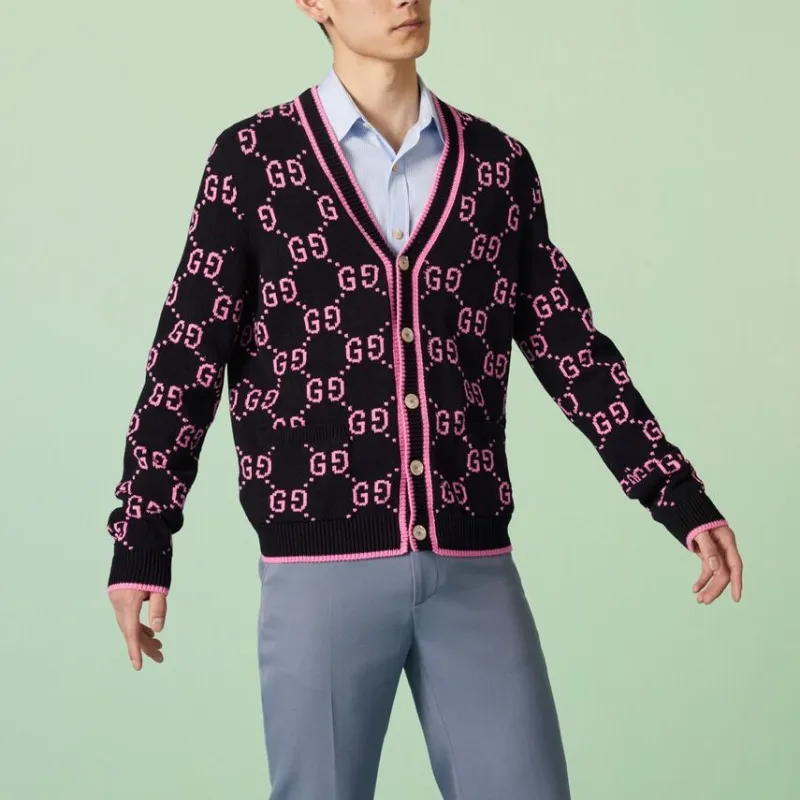 GUCCI Sweaters Men Pink-1