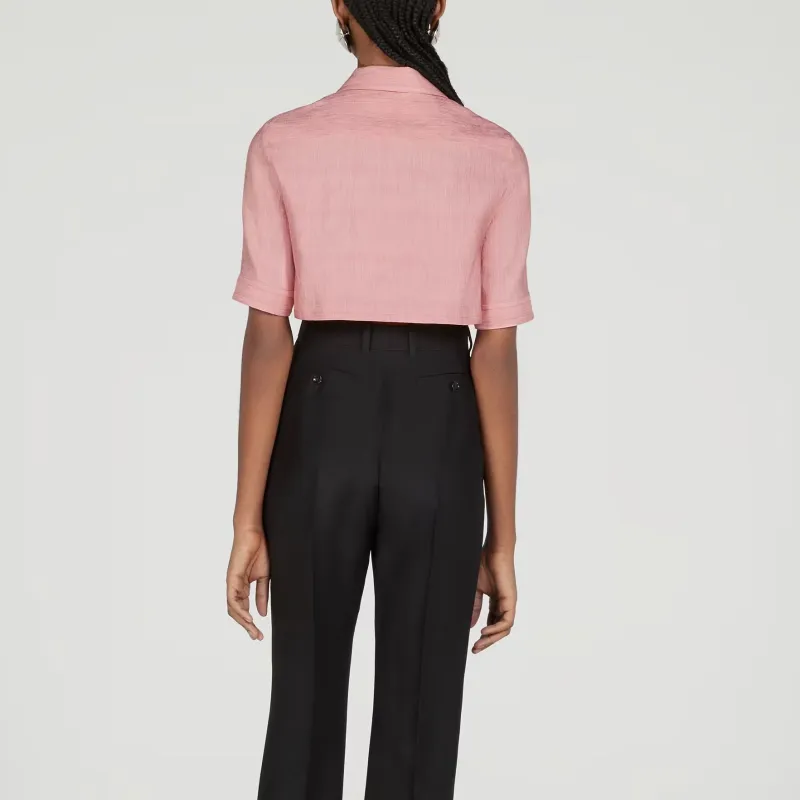 GUCCI Crop Tops Women's Pink-4