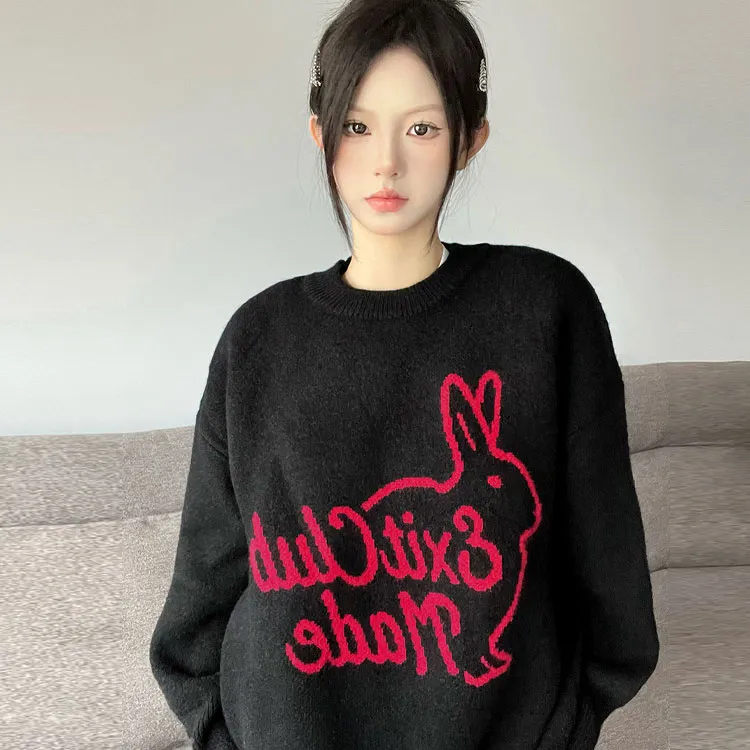 BLACK OF EXIT Sweaters Unisex-4