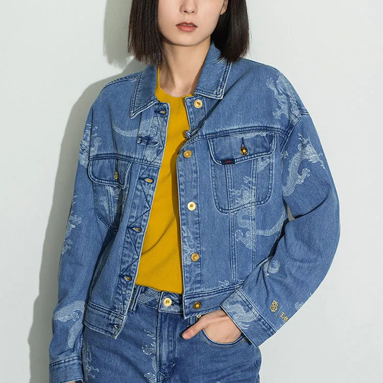 Lee Denim Jackets Women's Medium Blue-4