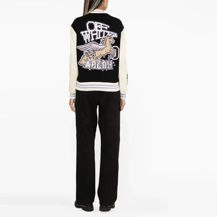 OFF WHITE Button Detailed Long Sleeved Jacket-3