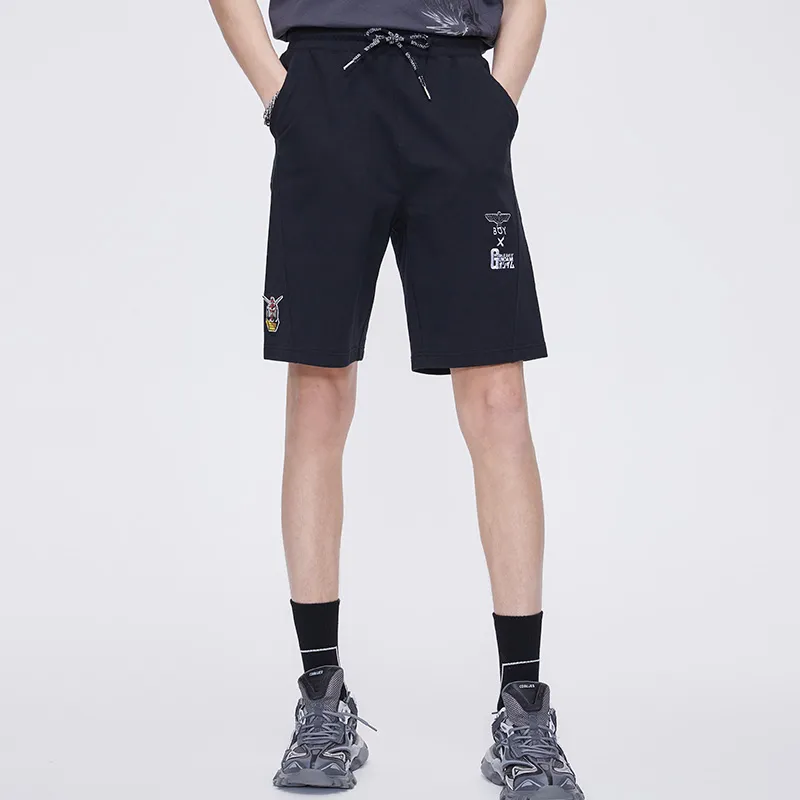 Boy London x GAODA SS21 Loose Fit Shorts Unisex Black-2