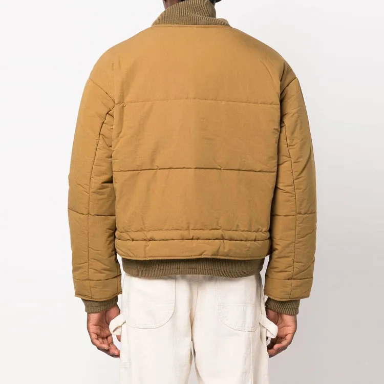 DIESEL Jackets Men Mustard Yellow-2