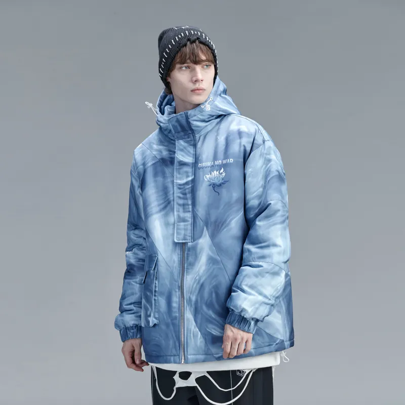 Guuka Puffer Jacket Unisex Blue-5
