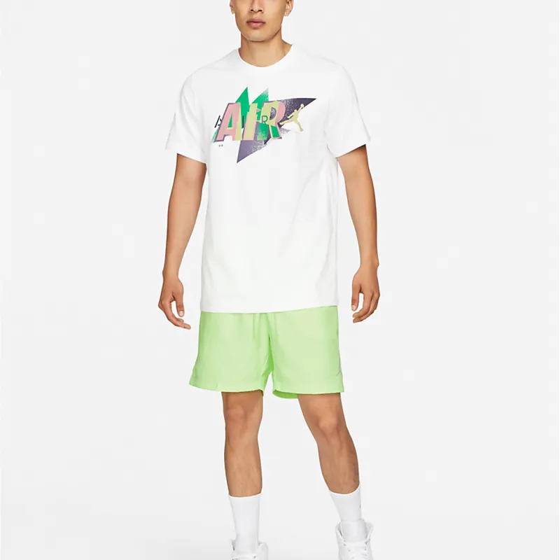 Jordan Air T Shirts Men White-2