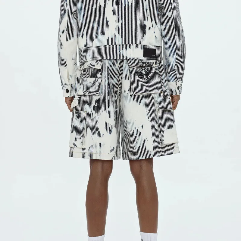 AMIRI Casual Shorts Men Light Gray-1