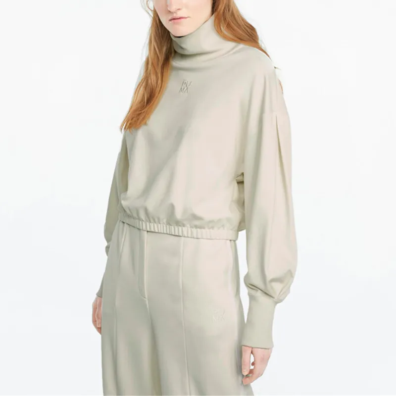 PUMA Sweatshirt Women's Ivory White-3