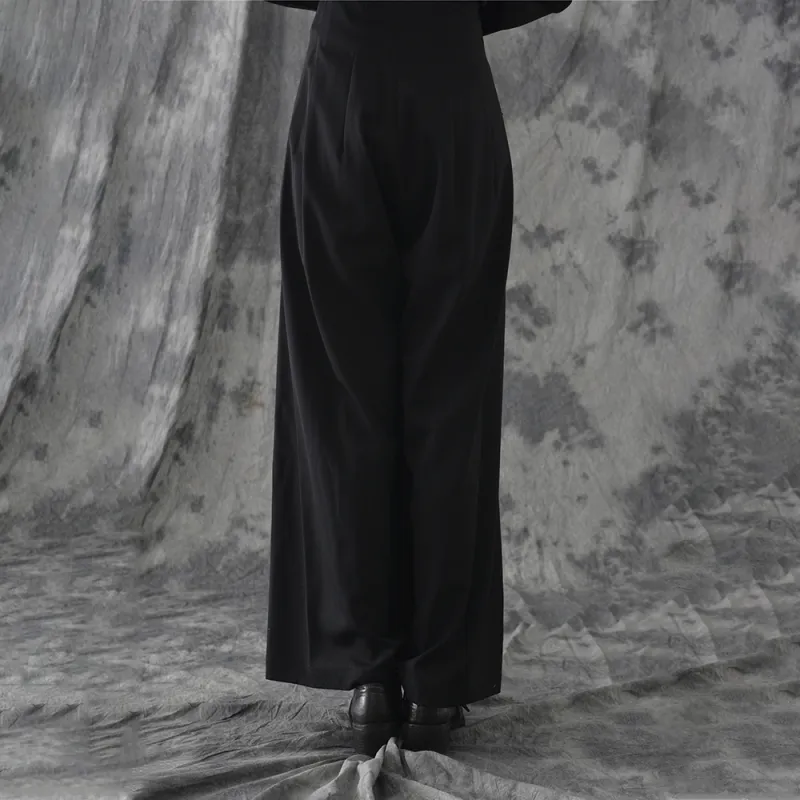 Yohji Yamamoto Casual Pants Women's Black-2