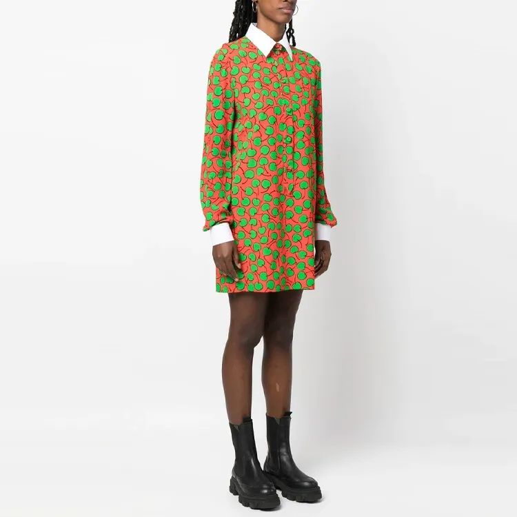 MOSCHINO Long-Sleeved Dresses Women's Multicolor-3