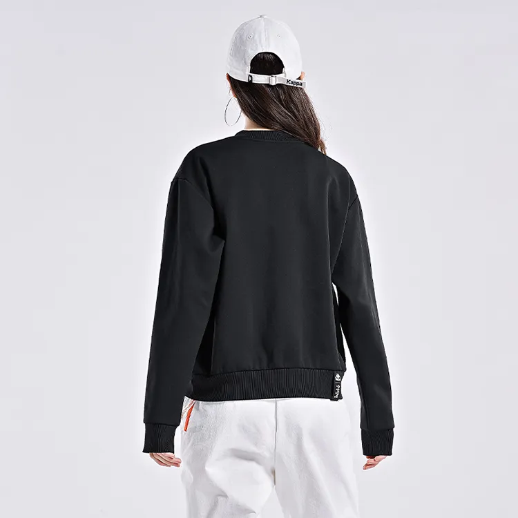 Kappa Crew Neck Sweatshirt Spring Autumn And Winter Women's-4