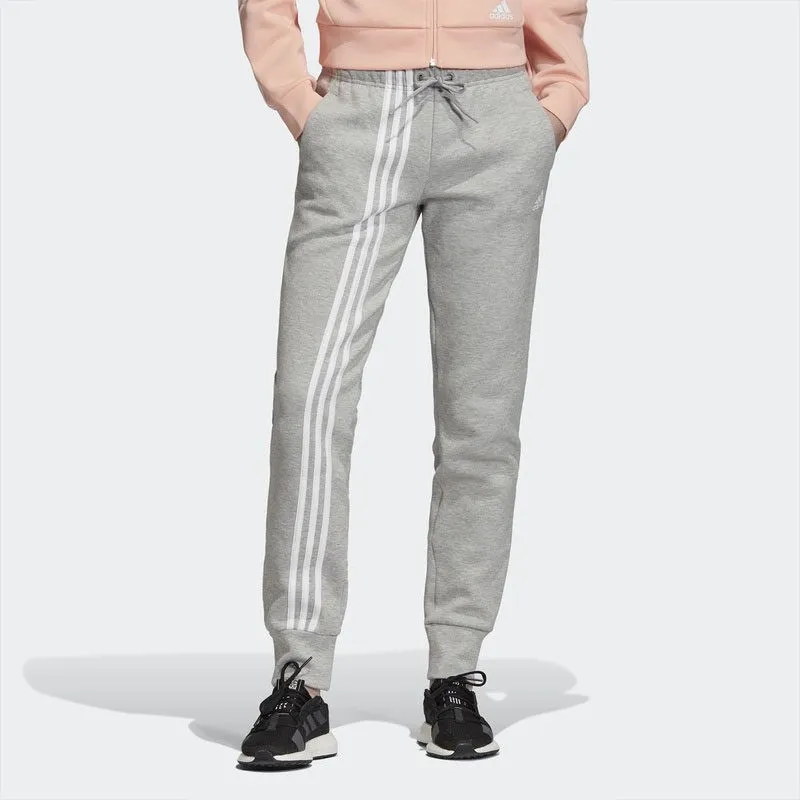 Adidas Knitted Sweatpants Women's Gray-1