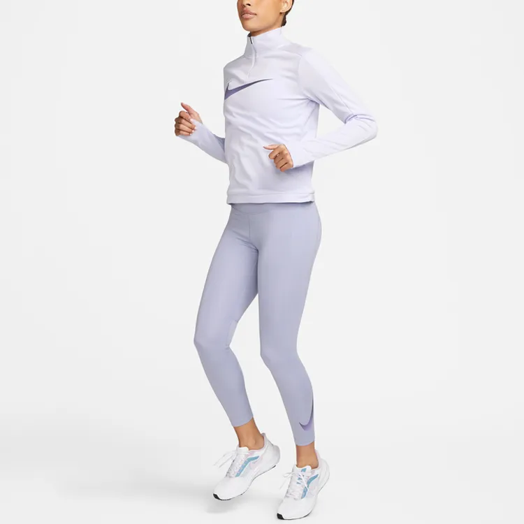 Nike Sports Pants Women's Mist Gray Blue-2