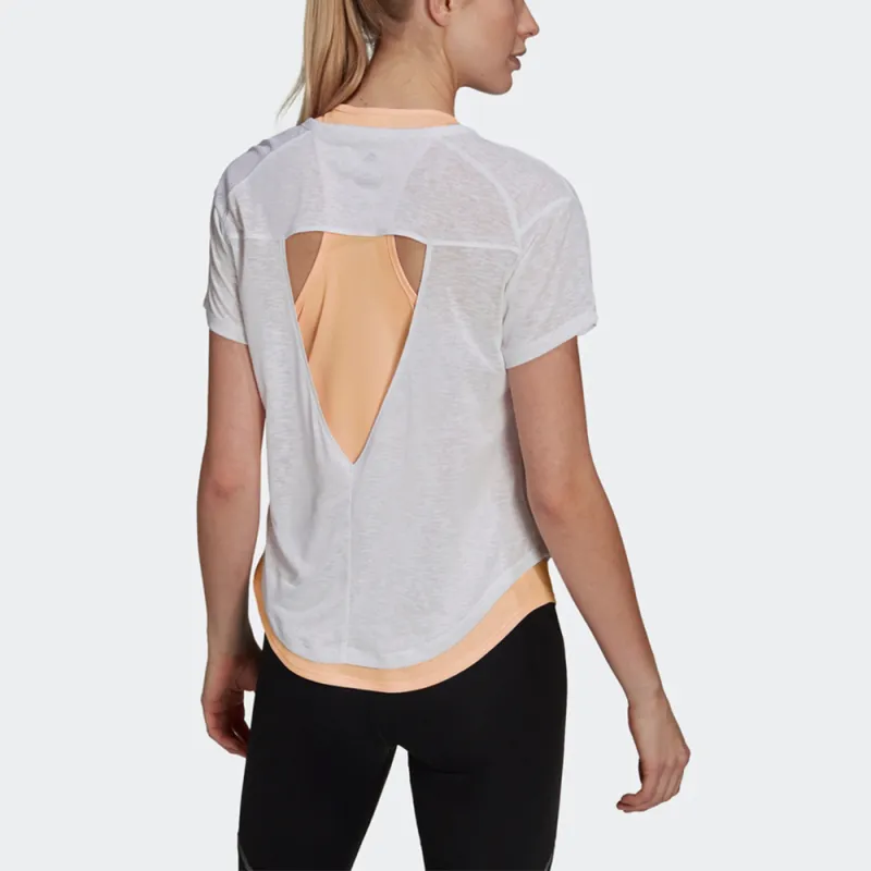 Adidas T Shirts Women's White-3