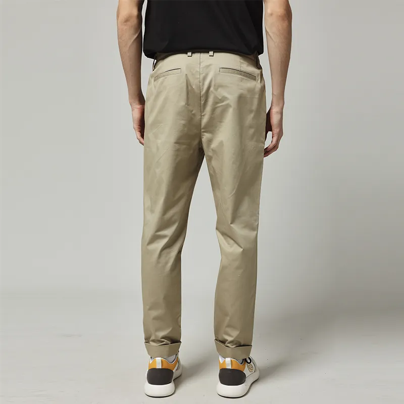RARE Casual Pants Men Khaki-4