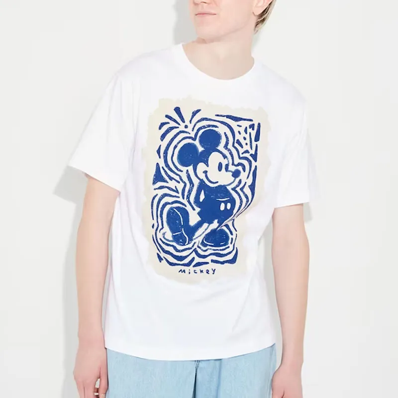 Disney X UNIQLO X Disney Co branded SS23 T Shirts Unisex White-1